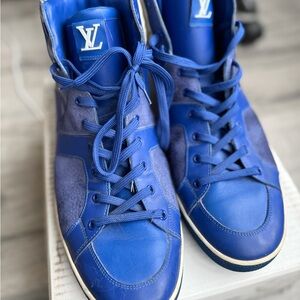 Louis Vuitton Vibrant Blue Men's Sneakers